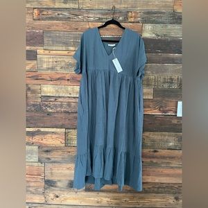 Neuflora Waitsfield Dress Blue Size L